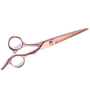 Ensemble professionnel de ciseaux de coiffure et de ciseaux à effiler en or rose, ensemble professionnel de ciseaux de barbier avec étui, fabriqué par Life Care Instr - Product Image 3