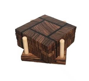 Posavasos de té y café para beber, posavasos de madera para el hogar, vajilla para Hotel, restaurante, superventas, hecho a mano - Product Image 1