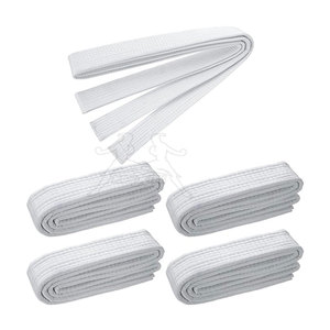 Cinturón de Karate de tela de algodón de nuevo diseño de calidad superior precio barato cinturones de Karate de artes marciales coloridos - Product Image 1