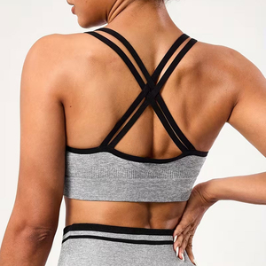 Fashionable New Design Top Quality <b>Women</b> Yoga <b>Set</b> Light <b>Weight</b> Breathable Polyester Material Made <b>Women</b> Yoga <b>Sets</b> - Product Image 2