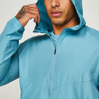 Bonnes affaires Survêtement coupe-vent léger pour hommes avec design personnalisable Ensemble imperméable Survêtement coupe-vent pour hommes en gros