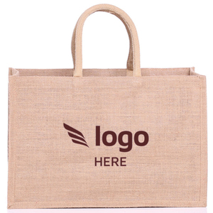 2024 personnaliser promotionnel réutilisable écologique Shopping laminé Jute toile sac fourre-tout pochette pour l'exportation - Product Image 2