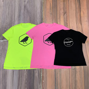 <span class=keywords><strong>Camiseta</strong></span> colorida personalizada con abertura lateral para <span class=keywords><strong>mujer</strong></span>, <span class=keywords><strong>Camiseta</strong></span> holgada de manga corta con cuello redondo y dobladillo dividido, <span class=keywords><strong>camiseta</strong></span> informal multicolor de gran tamaño - Product Image 2