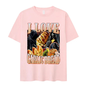Divertido Meme I Love Garlic Bread Skeleton Digital gráfico camiseta hombres Casual gran oferta camisetas de manga corta verano Camisetas cuello redondo - Product Image 4