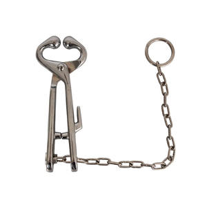 Soporte personalizado de Nariz de toro de acero inoxidable de alta calidad, instrumento veterinario de etiqueta privada para animales seguros, cerdos, Ariston - Product Image 4