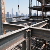 Poutres en H et poutres en I en acier structurel non allié Q235B norme BS, modèle 16, rails de guidage, colonnes, gamme complète de formes - Vente en gros Shandong