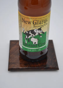 Sous-verres de service à thé imprimés en bois de manguier et d'acacia faits à la main en gros, 4 pièces pour la maison et la cuisine - Product Image 6