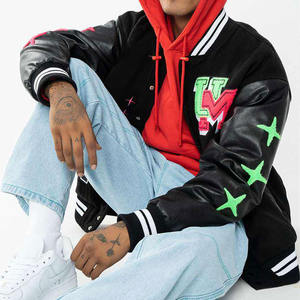 แจ็กเก็ตสไตล์คลาสสิกย้อนยุคสำหรับนักศึกษาเสื้อนอกบุด้วยการปักลาย - Product Image 4