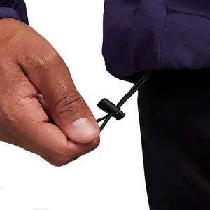 Chaqueta impermeable ligera personalizada para hombre, para senderismo al aire libre, cierre de cremallera, impermeable, carcasa con capucha, rompevientos - Product Image 4