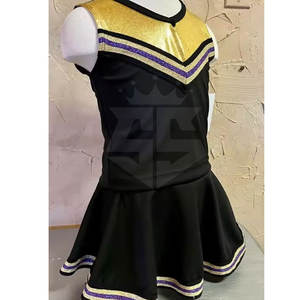 Dernier prix Top qualité Cheerleading uniforme nouveautés vêtements de sport en plein air personnalisé jeunesse Cheerleading uniforme - Product Image 4