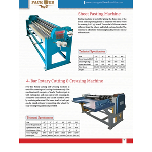 เครื่องรีดและเซาะร่องโรตารี่ RS4 อุปกรณ์รีดและเซาะร่องกล่องกระดาษประสิทธิภาพสูง ราคาดีที่สุด - Product Image 6