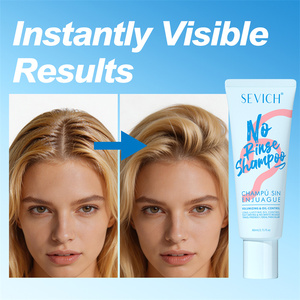 SEVICH <span class=keywords><strong>Shampoo</strong></span> a <span class=keywords><strong>Secco</strong></span> Senza Risciacquo 10s Refresh Senza Residui Lunga Durata Controllo Olio Portatile Crema Gel Tubo per Donna - Product Image 5