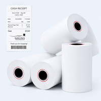 Rouleaux de papier thermique pour tickets de guichet automatique et de file d'attente pour terminaux de service