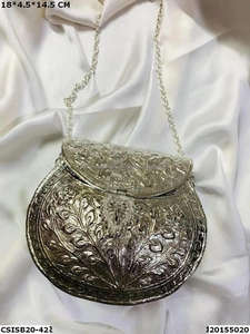 กระเป๋าคลัทช์ทำด้วยมือทำจากทองเหลืองทั้งตัวสำหรับผู้หญิงกระเป๋าทรงเมสเซนเจอร์สำหรับผู้หญิงแบบใหม่ - Product Image 5