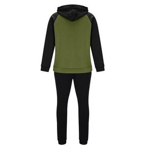 <b>Zip</b> Fleece Winter Solid 100% Cotton Printed Tracksuits for Women Plus Size <b>2</b> Piece Hooded <b>Sweatshirts</b> with Pockets Elastic - Product Image 5