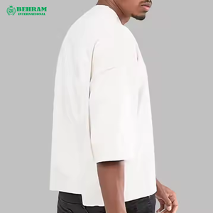 T-shirts décontractés pour hommes fabriqués au Pakistan, 100% coton, coupe ample, col rond, impression numérique, caractéristiques écologiques - Product Image 6