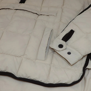 Chaqueta acolchada transpirable con cuello levantado y capucha gruesa de invierno con logotipo personalizado nueva llegada estilo informal rosa - Product Image 3