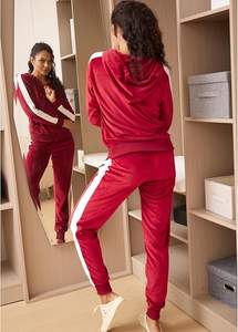 Survêtement à capuche en velours pour femme | Ensemble de survêtements 2 pièces | Vêtements d'hiver élégants et confortables | Fabricant et exportateur - Product Image 5