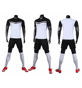 Ensemble d'uniformes de football américain unisexe, style streetwear décontracté, grandes tailles, respirant, séchage rapide, manches courtes, vente en gros - Product Image 2
