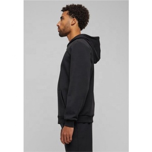 OEM personnalisé surdimensionné coton lourd hommes fermeture éclair sweat à capuche tendance grande taille brodé éponge hiver 2024 vente en gros - Product Image 2