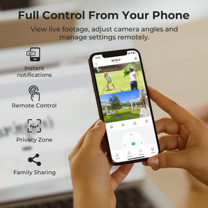 Cámara de Seguridad Inteligente para Exteriores con Doble Lente 2K+2K PTZ WiFi, con Detección y Seguimiento Humano por IA, Aplicación IMILAB LIFE, Blanca - Product Image 4