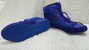 Zapatos de lucha de cuero ligeros transpirables Boxeo gratis y Fitness MMA Para luchadores - Product Image 6