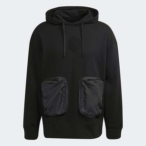 Sweat à capuche en coton pour hommes, vêtement de gymnastique de bonne qualité, meilleur vente, logo personnalisé brodé, poche latérale, fermeture éclair - Product Image 6