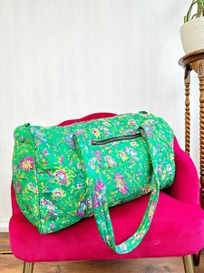 Bolso de Mano Tipo Tote Acolchado de Algodón |   Bolsa de Viaje de Lujo, Deportiva, Ecológica, Duradera, de Gran Capacidad, para Yoga, Playa, Fin de Semana |   Boho - Product Image 3