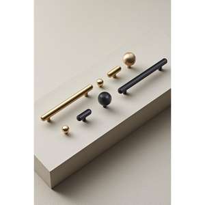 Perillas de gabinete de baño hechas en la India Suministro de modelo TCD Juego de perillas y manijas sostenibles Estilo personalizado Resistente a la intemperie/Resistencia al agua - Product Image 5