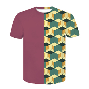 Verano 100% poliéster sublimación blanco sólido camiseta hombres casual cuello redondo alta calidad Tops impresión personalizada 3D embalaje personalizado - Product Image 4