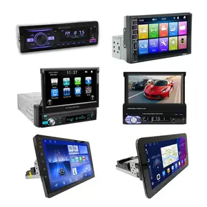 5/6.9/7/9/10/10.33 Inch 1 Din Car Radio Android Stretchable Touch Screen Auto Radio MP3 MP5 Multimedia Car DVD Player Stereo