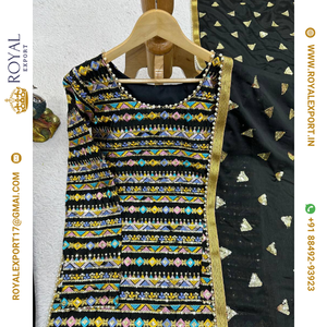 Nouvelle collection exclusive de costumes Palazzo au prix de gros par Royal Export Surat - Product Image 4