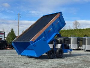 Remolque volquete doble A de alta calidad, la mejor venta, semirremolque agrícola, remolque volquete basculante en stock a la venta - Product Image 6