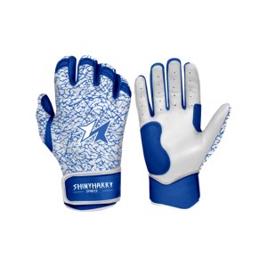 Guantes de bateo de béisbol de cuero Cabretta, puño corto de agarre alto, Color personalizable y logotipo, guantes de béisbol profesionales duraderos - Product Image 1