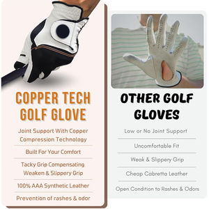 Haute qualité 2024 hommes Cabretta cuir PU gants de Golf en gros Logo personnalisé anti-dérapant doux respirant gants de sport pour le Golf - Product Image 4