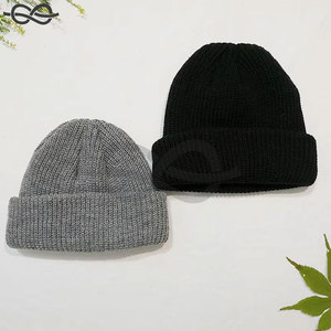 Custom Logo Beanie <b>Hat</b> Embroidery Warm Knitted <b>Winter</b> <b>Hat</b> <b>Men</b> & Women Unisex Autumn Beanie Cap Personalized Headwear - Product Image 5