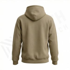 Hoodie surdimensionné élégant pour homme, design vintage délavé avec poche avant, confortable, personnalisable pour l'hiver. - Product Image 2
