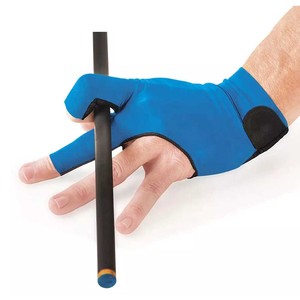 Custom 3-Finger Snooker <b>Cue</b> Shooters Gloves XXL/XL/XXXL Billiard <b>Pool</b> Accessory with Chalk - Product Image 1
