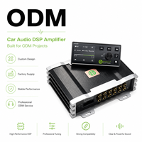 Amplificateur universel 8 canaux ODM Sennuopu X10B 12V avec processeur audio DSP Bluetooth, amplificateur de subwoofer classe AB, fabriqué en aluminium