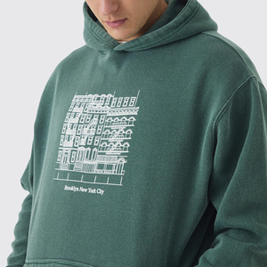 Sweat-shirts pour hommes de qualité supérieure, mélange polyester/coton, impression numérique, coupe ample, style streetwear pour l'hiver, lot de 2 - Product Image 4