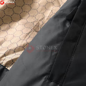 Chaleco Acolchado Informal de Invierno con Capucha, Impermeable y Transpirable, de Alta Calidad, Fabricado en Pakistán, Talla Grande para Hombre, 100% Poliéster - Product Image 5
