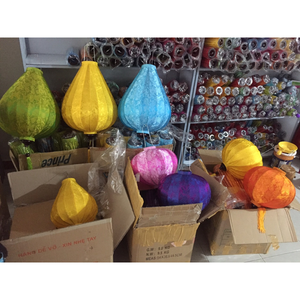 Lanterne en soie de bambou vietnamienne lanterne de haute qualité tenture murale pour la décoration de fête et les vacances de lanterne - Product Image 6