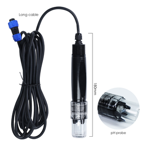 Controlador de medidor de pH de alta calidad con lecturas de temperatura Función de relé dual para mezclas de nutrientes hidropónicos y acuarios de peces - Product Image 6