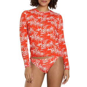 OEM Custom Service Provides <b>Women</b> <b>Rash</b> <b>Guard</b> Sublimation Printing Customized Design <b>Rash</b> <b>Guard</b> Gym Wear <b>Women</b> <b>Rash</b> <b>Guards</b> - Product Image 1