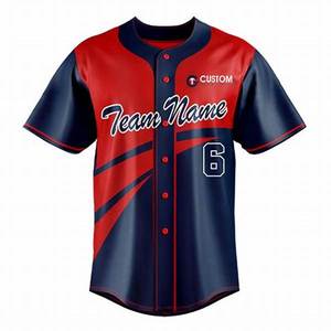 Nouveau Design Maillot de Baseball Logo Personnalisé Chemise de Softball Tailles Adultes Maillot de Baseball - Product Image 1
