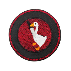 Logotipo personalizado bordado 3D Iron-On Heat Transfer Patch Heart Shape Nuevo diseño Cosido para niños Camisas y sombreros - Product Image 3