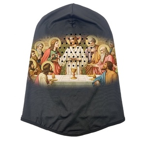 Pasamontañas de Moda con Estampado Kanye, Alta Calidad, MOQ Bajo, Superventas, Suave, Transpirable, para Hombre, Envío DDP - Product Image 3