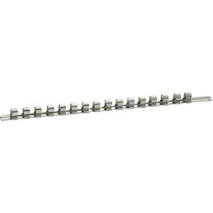Hazet 16 Holding Clamps Socket Rail Empty for 1/2'' Sockets-<b>Tool</b> <b>Storage</b> - Product Image 1