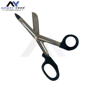 Tijeras de enfermera con mango de diferentes colores Tijeras de trauma médico Lister Vendaje Tijeras de primeros auxilios médicos - Product Image 4