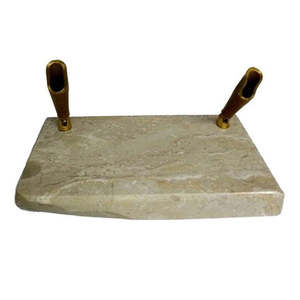 Bolígrafo de mármol y soporte para lápices a precio barato, soporte para bolígrafos de mármol, organizador de escritorio, artesanías - Product Image 1